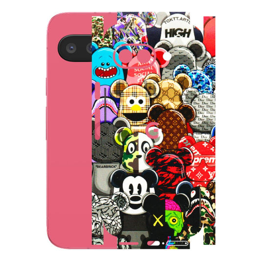 Google Pixel Phone Skins (All Models) - More Mickey Mouses - 3D Embossed Finish (L-118) Google Pixel 9A