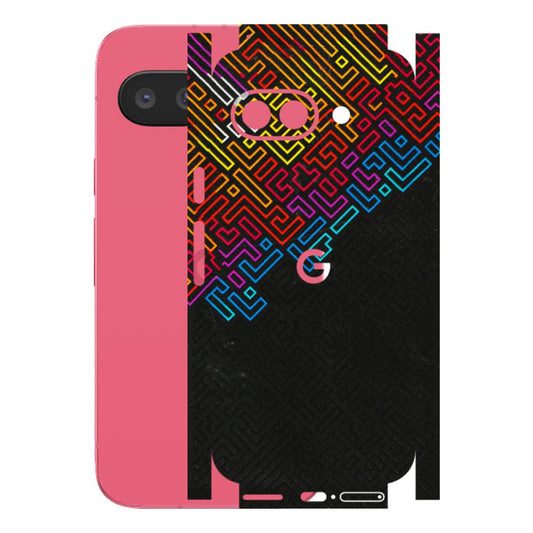 Google Pixel Phone Skins (All Models) - Dotme Pattern Art - 3D Embossed Finish (L-121) Google Pixel 9A