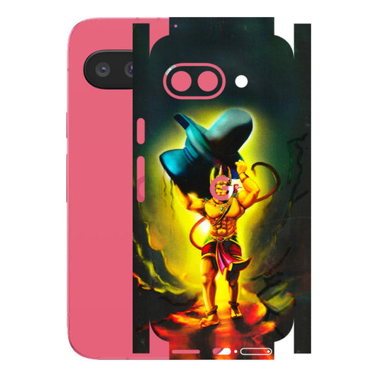 Google Pixel Phone Skins (All Models) - Hanuman Ji - 3D Embossed Finish (L-128) Google Pixel 9A