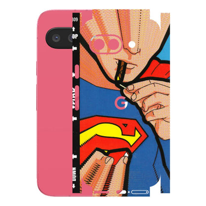 Google Pixel Phone Skins (All Models) - Superman Sutta - 3D Embossed Finish (L-130) Google Pixel 9A