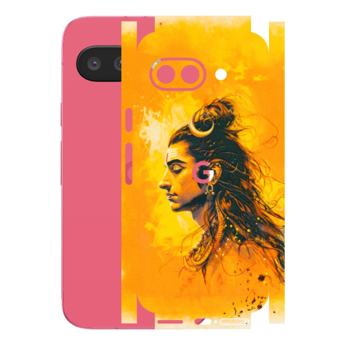 Google Pixel Phone Skins (All Models) - Shiv Shakti - 3D Embossed Finish (L-14) Google Pixel 9A