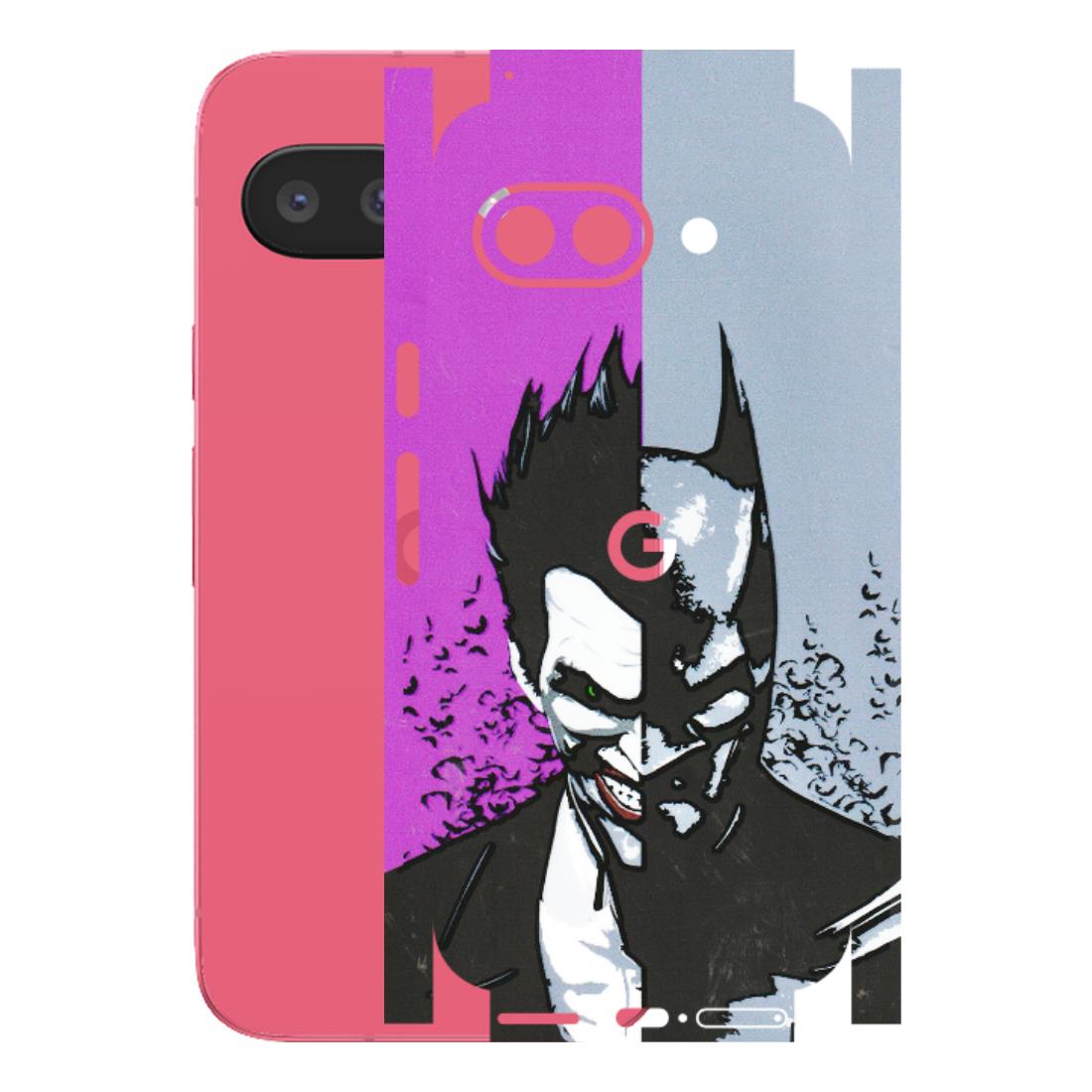 Google Pixel Phone Skins (All Models) - Batman & Joker - 3D Embossed Finish (L-143) Google Pixel 9A
