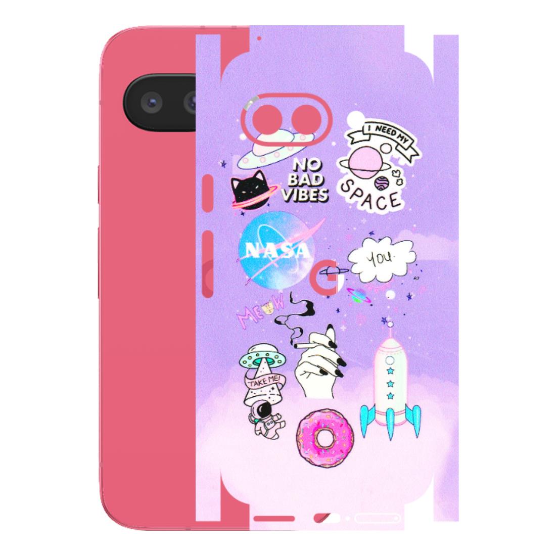 Google Pixel Phone Skins (All Models) - I Need My Nasa Skin - 3D Embossed Finish (L-149) Google Pixel 9A