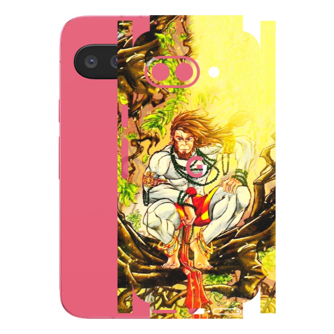 Google Pixel Phone Skins (All Models) - Lord Hanuman - 3D Embossed Finish (L-152) Google Pixel 9A