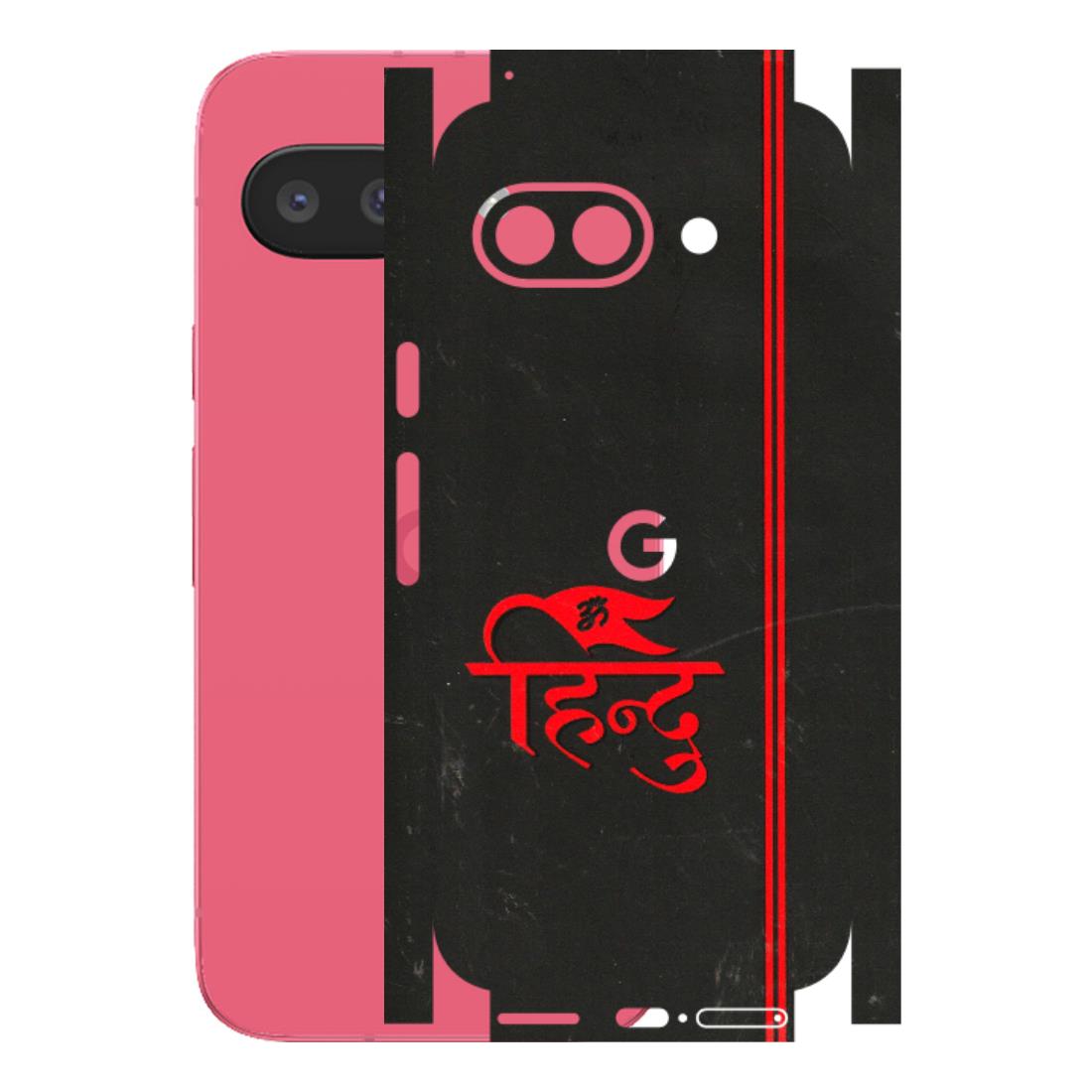 Google Pixel Phone Skins (All Models) - Hindu Black - 3D Embossed Finish (L-153) Google Pixel 9A