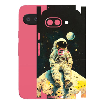 Google Pixel Phone Skins (All Models) - Astronaut in Space - 3D Embossed Finish (L-16) Google Pixel 9A