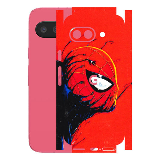Google Pixel Phone Skins (All Models) - Spiderman Face Venom - 3D Embossed Finish (L-165) Google Pixel 9A
