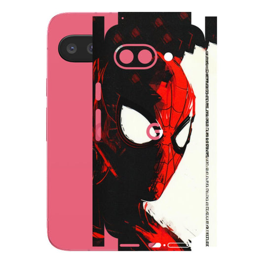 Google Pixel Phone Skins (All Models) - Spiderman Killer Face - 3D Embossed Finish (L-17) Google Pixel 9A