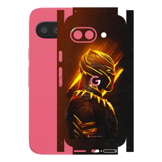 Google Pixel Phone Skins (All Models) - Gold Black Panther - 3D Embossed Finish (L-181) Google Pixel 9A