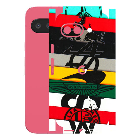 Google Pixel Phone Skins (All Models) - Multi Designer Brands - 3D Embossed Finish (L-187) Google Pixel 9A