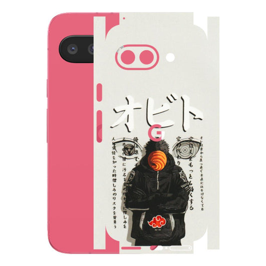 Google Pixel Phone Skins (All Models) - Obito Anime Eye - 3D Embossed Finish (L-19) Google Pixel 9A
