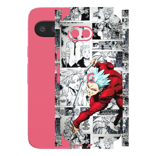 Google Pixel Phone Skins (All Models) - Anime Comic - 3D Embossed Finish (L-192) Google Pixel 9A