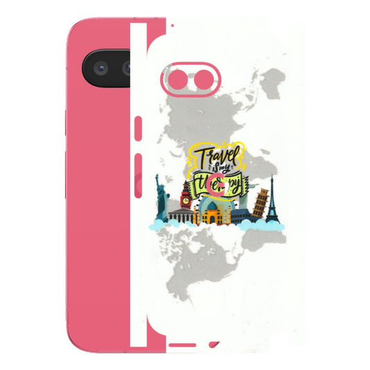 Google Pixel Phone Skins (All Models) - Travel Therapy - 3D Embossed Finish (L-199) Google Pixel 9A