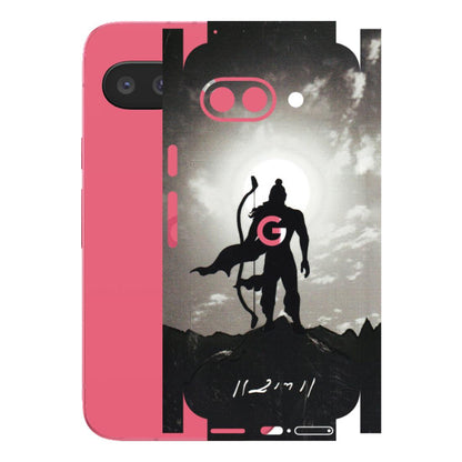 Google Pixel Phone Skins (All Models) - Jai Siya Ram - 3D Embossed Finish (L-200) Google Pixel 9A