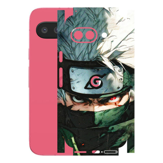 Google Pixel Phone Skins (All Models) - Kakashi Red Eye Focus - 3D Embossed Finish (L-227) Google Pixel 9A