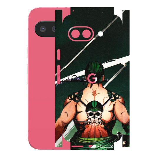 Google Pixel Phone Skins (All Models) - Zoro Anime - 3D Embossed Finish (L-23) Google Pixel 9A