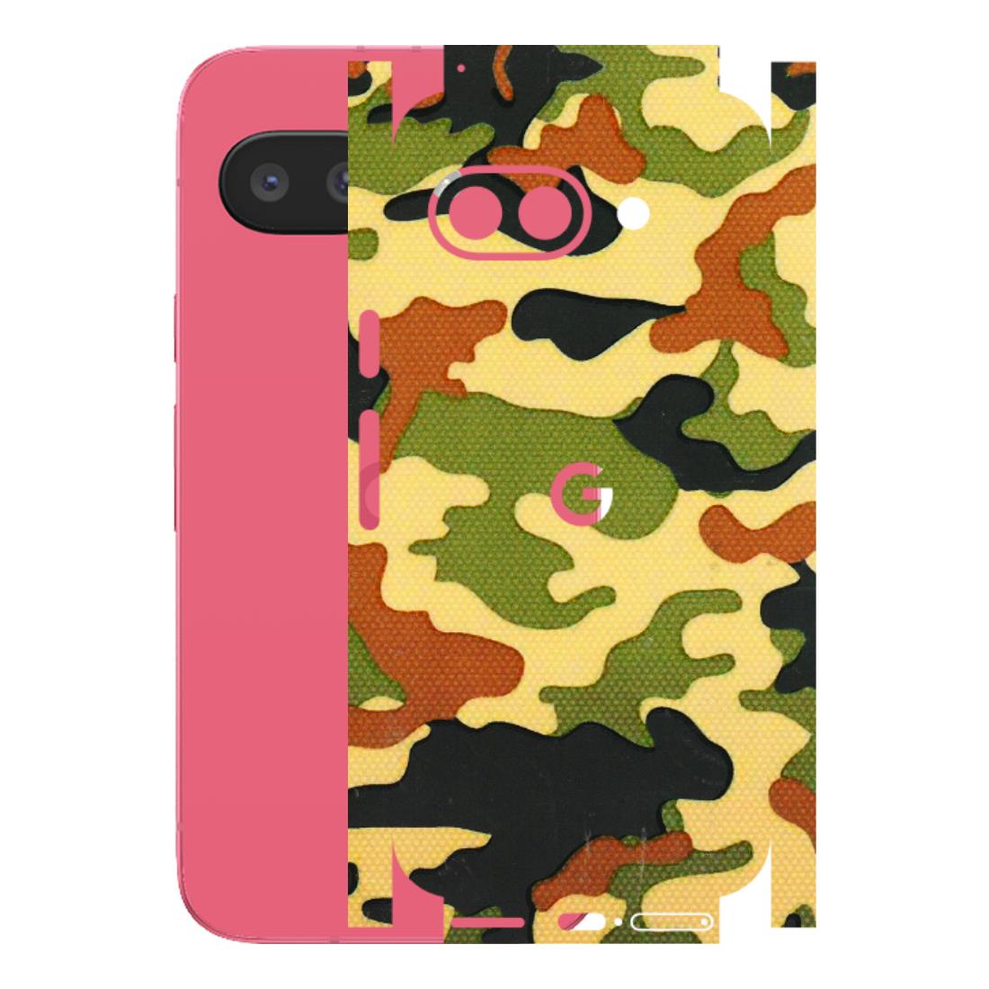 Google Pixel Phone Skins (All Models) - Indian Military - 3D Embossed Finish (L-234) Google Pixel 9A