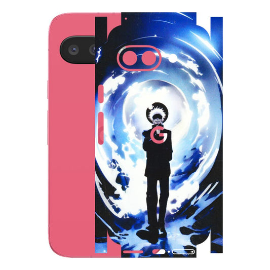 Google Pixel Phone Skins (All Models) - Satoru Gojo Dark Blue - 3D Embossed Finish (L-235) Google Pixel 9A