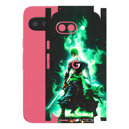 Google Pixel Phone Skins (All Models) - Zoro Sword - 3D Embossed Finish (L-241) Google Pixel 9A
