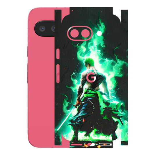 Google Pixel Phone Skins (All Models) - Zoro Sword - 3D Embossed Finish (L-241) Google Pixel 9A