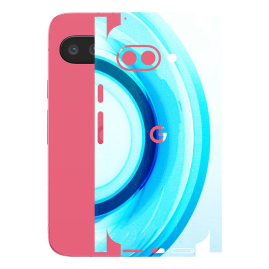 Google Pixel Phone Skins (All Models) - The Blue Curve - 3D Embossed Finish (L-244) Google Pixel 9A