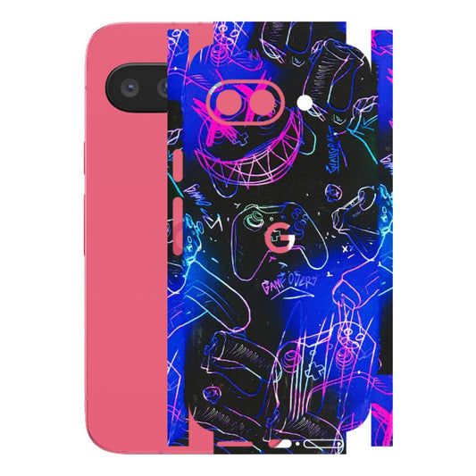 Google Pixel Phone Skins (All Models) - Gamers Paradise - 3D Embossed Finish (L-258) Google Pixel 9A