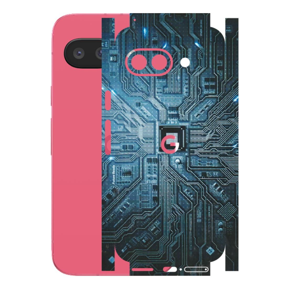 Google Pixel Phone Skins (All Models) - Original Circuit - 3D Embossed Finish (L-267) Google Pixel 9A