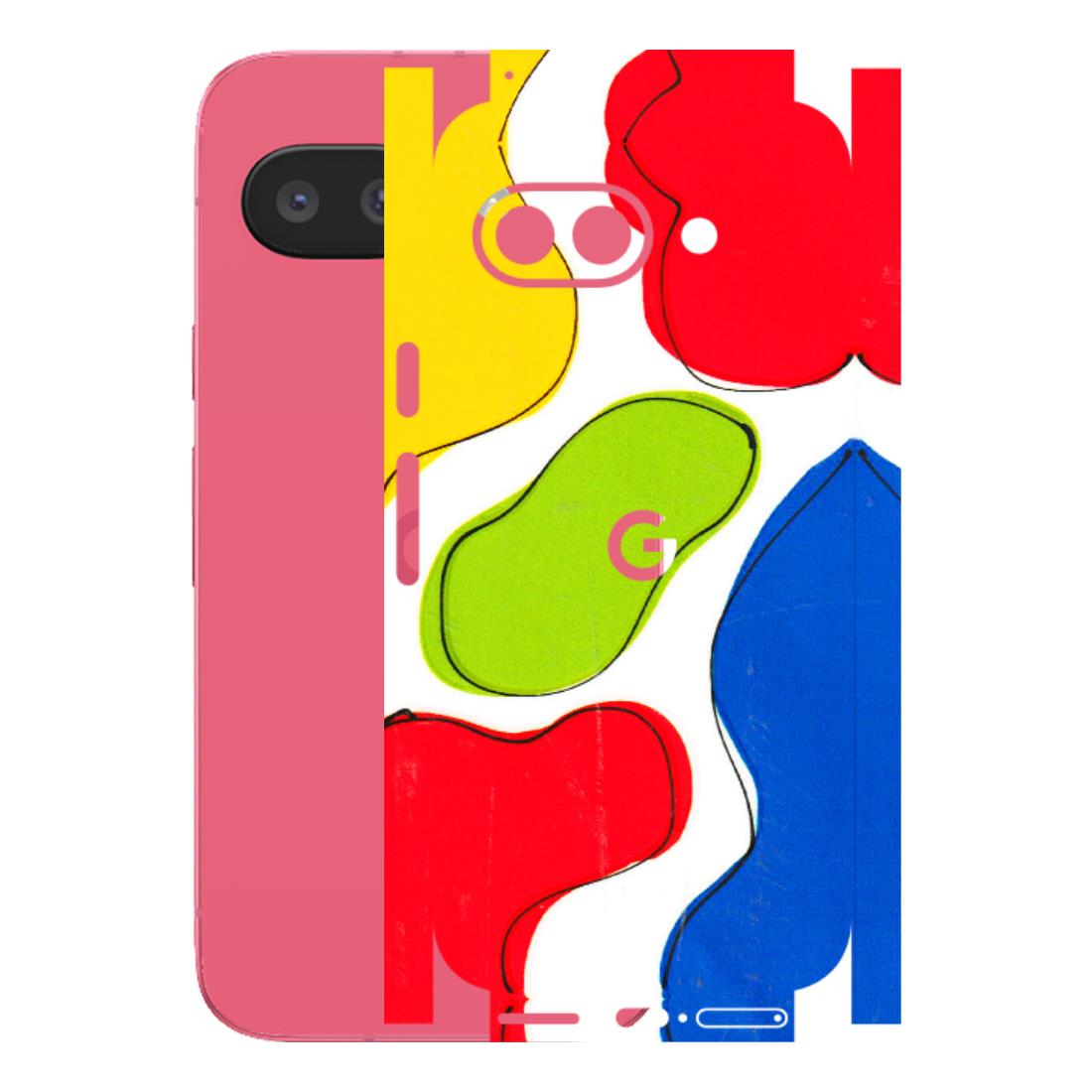 Google Pixel Phone Skins (All Models) - RGB Colour Paint - 3D Embossed Finish (L-284) Google Pixel 9A