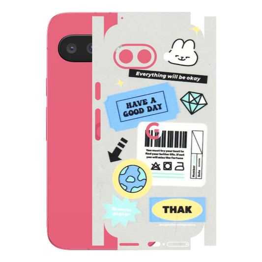 Google Pixel Phone Skins (All Models) - Will Be Okay Design - 3D Embossed Finish (L-316) Google Pixel 9A