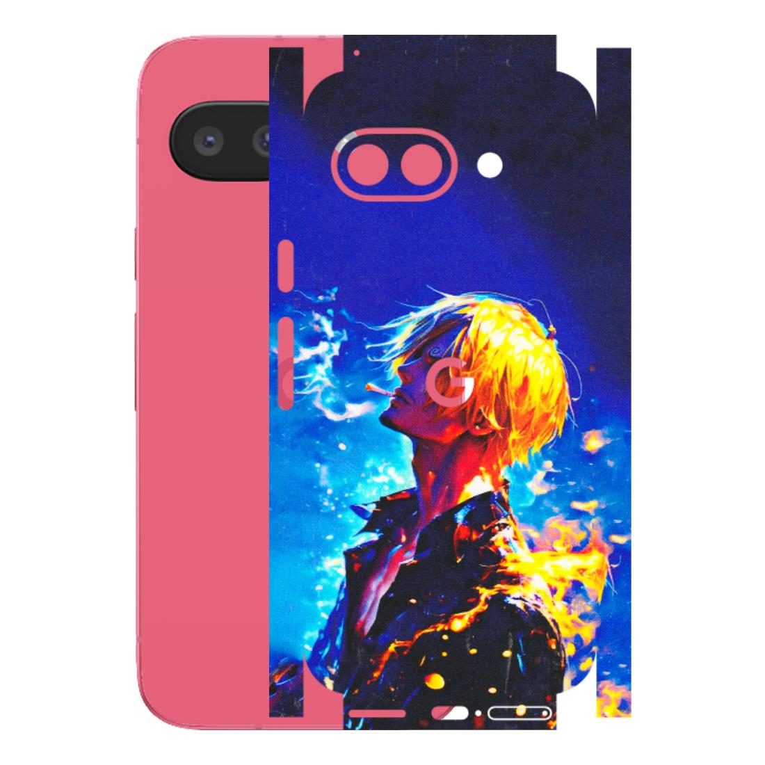 Google Pixel Phone Skins (All Models) - Sanji Vinsmoke One Piece - 3D Embossed Finish (L-319) Google Pixel 9A