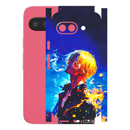 Google Pixel Phone Skins (All Models) - Sanji Vinsmoke One Piece - 3D Embossed Finish (L-319) Google Pixel 9A