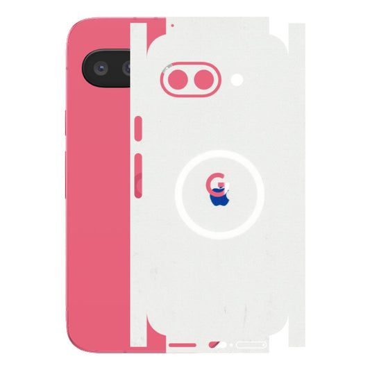 Google Pixel Phone Skins (All Models) - iPhone Magsafe Logo - 3D Embossed Finish (L-320) Google Pixel 9A