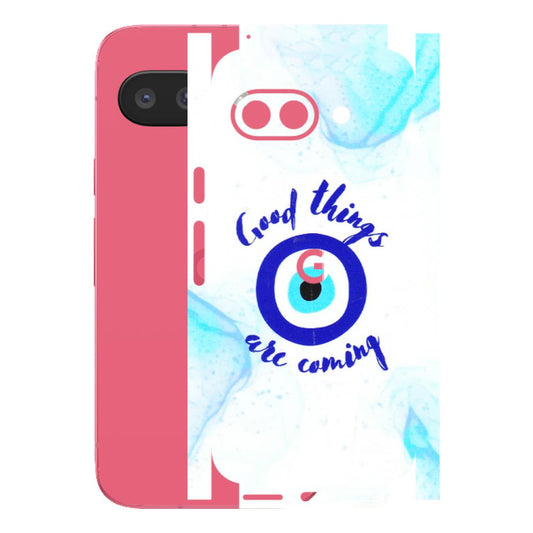Google Pixel Phone Skins (All Models) - Evil Eye Good Things Are Coming - 3D Embossed Finish (L-322) Google Pixel 9A