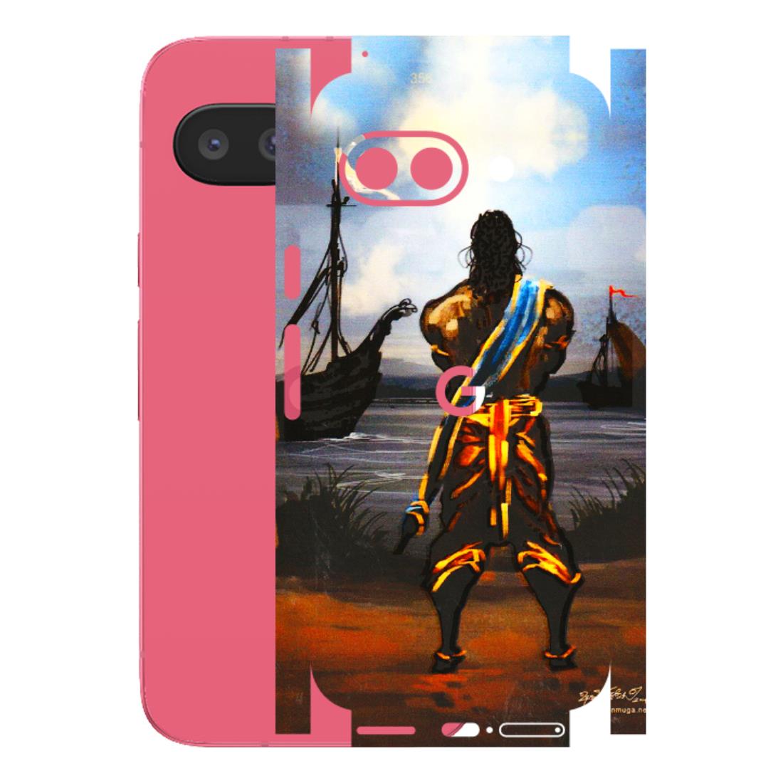 Google Pixel Phone Skins (All Models) - Heavenly God Figure - 3D Embossed Finish (L-34) Google Pixel 9A
