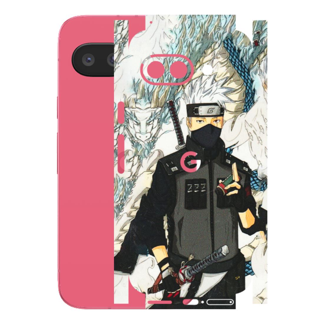 Google Pixel Phone Skins (All Models) - Kakashi Hatake Naruto Anime - 3D Embossed Finish (L-46) Google Pixel 9A