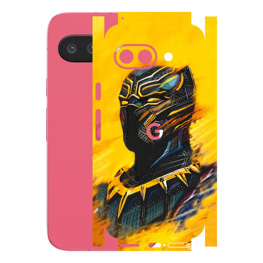 Google Pixel Phone Skins (All Models) - Yellow Panther - 3D Embossed Finish (L-54) Google Pixel 9A