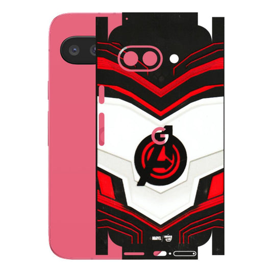Google Pixel Phone Skins (All Models) - Avengers Logo - 3D Embossed Finish (L-55) Google Pixel 9A