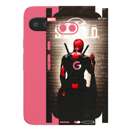 Google Pixel Phone Skins (All Models) - Deadpool - 3D Embossed Finish (L-56) Google Pixel 9A