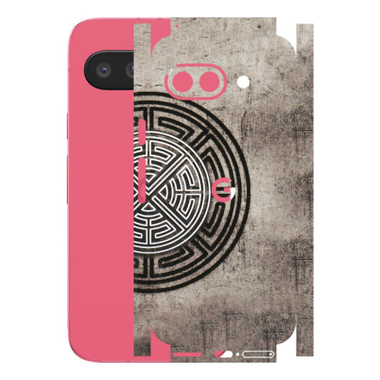 Google Pixel Phone Skins (All Models) - Mysterious Circular Design - 3D Embossed Finish (L-63) Google Pixel 9A