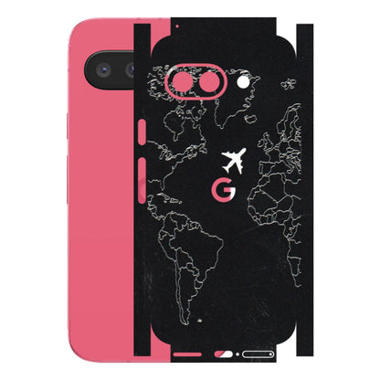 Google Pixel Phone Skins (All Models) - Never Ending Travel - 3D Embossed Finish (L-79) Google Pixel 9A