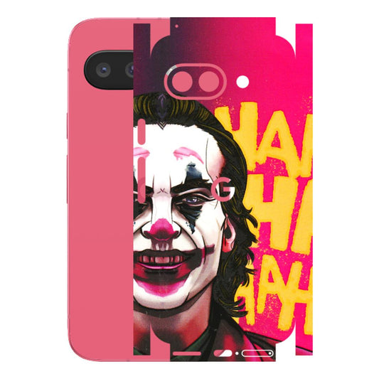 Google Pixel Phone Skins (All Models) - Joker Evil Laugh - 3D Embossed Finish (L-97) Google Pixel 9A