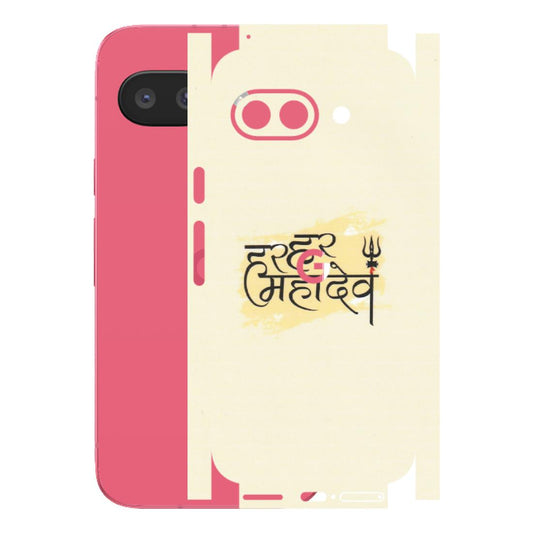 Google Pixel Phone Skins (All Models) - Har Har Mahadev - Matte Finish (M-10) Google Pixel 9A