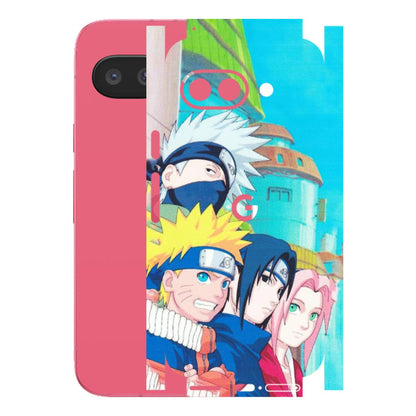 Google Pixel Phone Skins (All Models) - Team Minato And Kakashi - Matte Finish (M-101) Google Pixel 9A