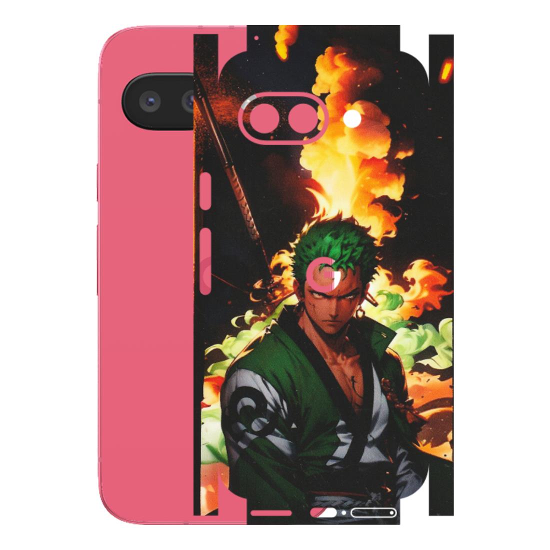 Google Pixel Phone Skins (All Models) - Roronoa Zoro - Matte Finish (M-102) Google Pixel 9A