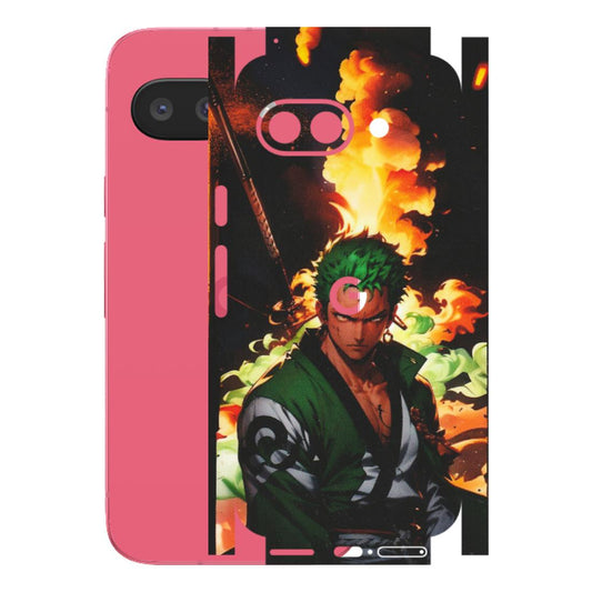Google Pixel Phone Skins (All Models) - Roronoa Zoro - Matte Finish (M-102) Google Pixel 9A