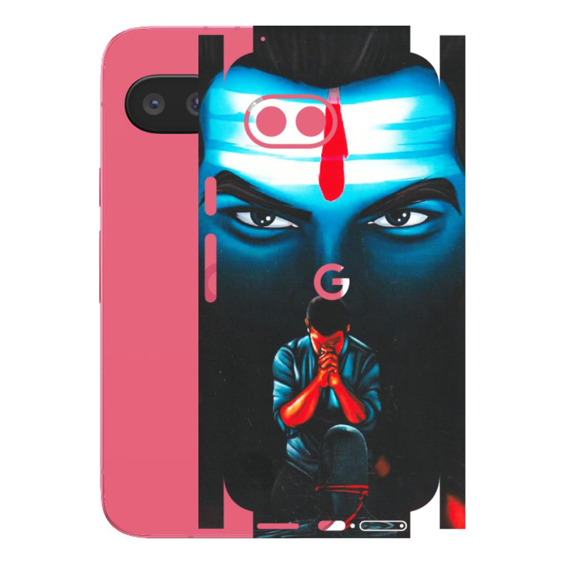 Google Pixel Phone Skins (All Models) - Mahakal Bhakt - Matte Finish (M-112) Google Pixel 9A