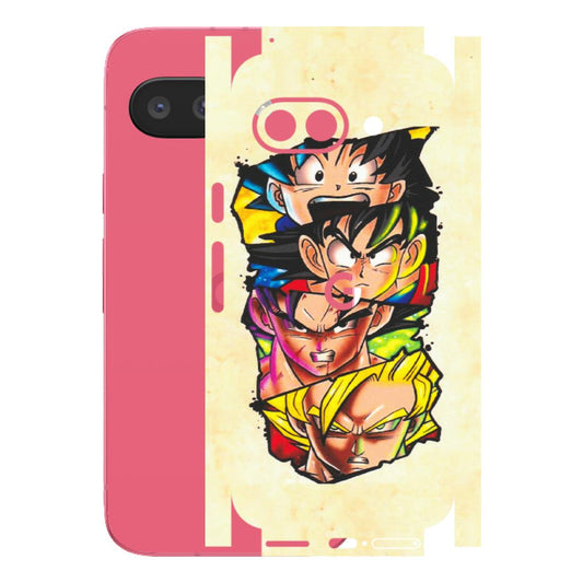 Google Pixel Phone Skins (All Models) - Angry Multi Anime - Matte Finish (M-113) Google Pixel 9A