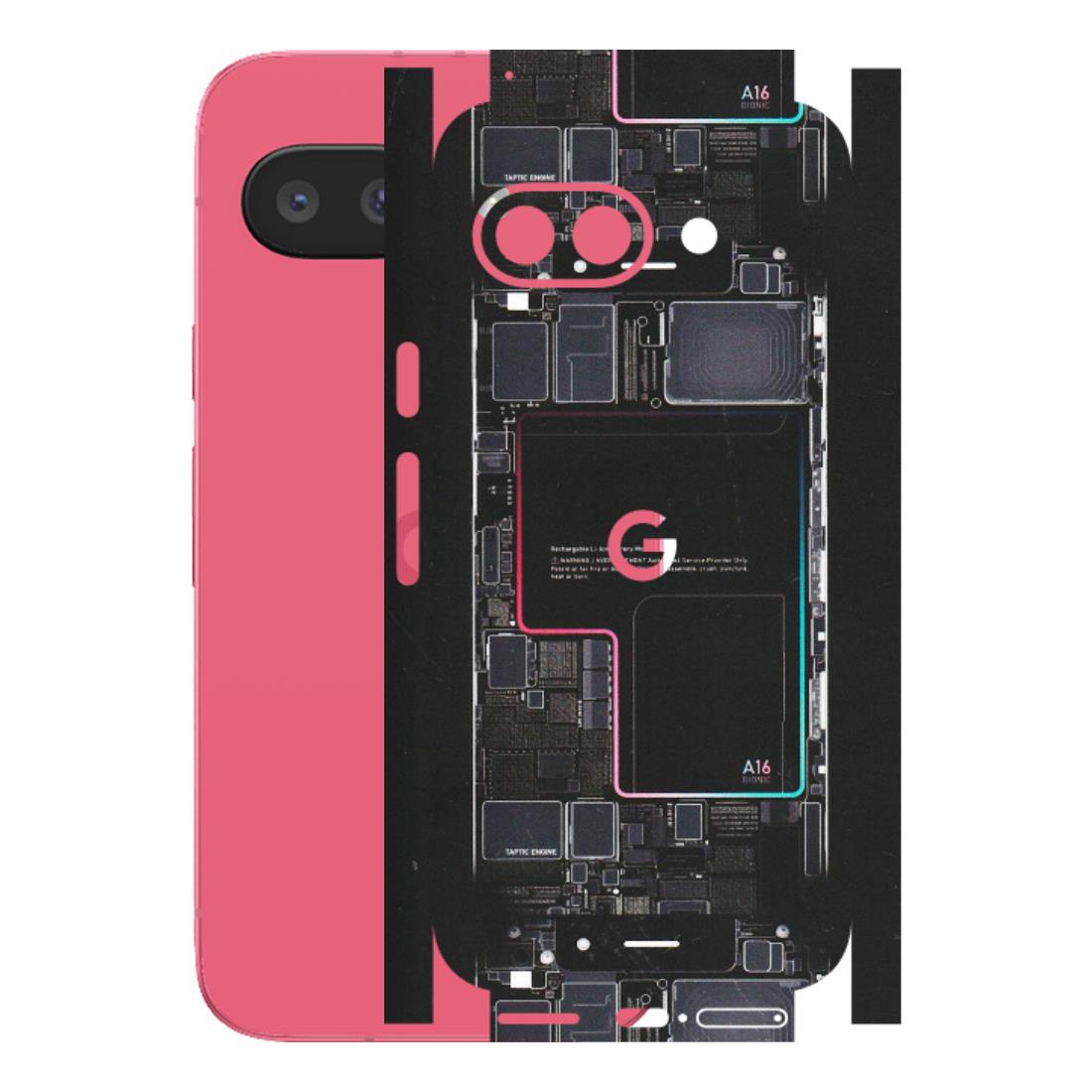 Google Pixel Phone Skins (All Models) - Motherboard Circuit Layout - Matte Finish (M-117) Google Pixel 9A