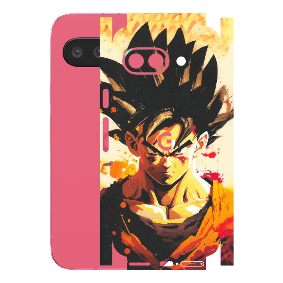Google Pixel Phone Skins (All Models) - Angry Goku - Matte Finish (M-12) Google Pixel 9A