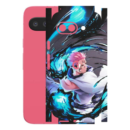 Google Pixel Phone Skins (All Models) - New Jujutsu Kaisen Grey Blue Anime - Matte Finish (M-127) Google Pixel 9A